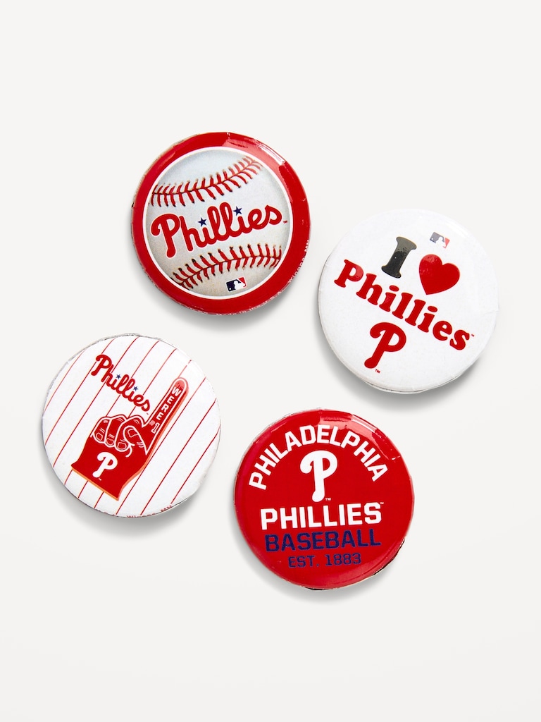 WinCraft® Philadelphia Phillies 4-Pack Buttons