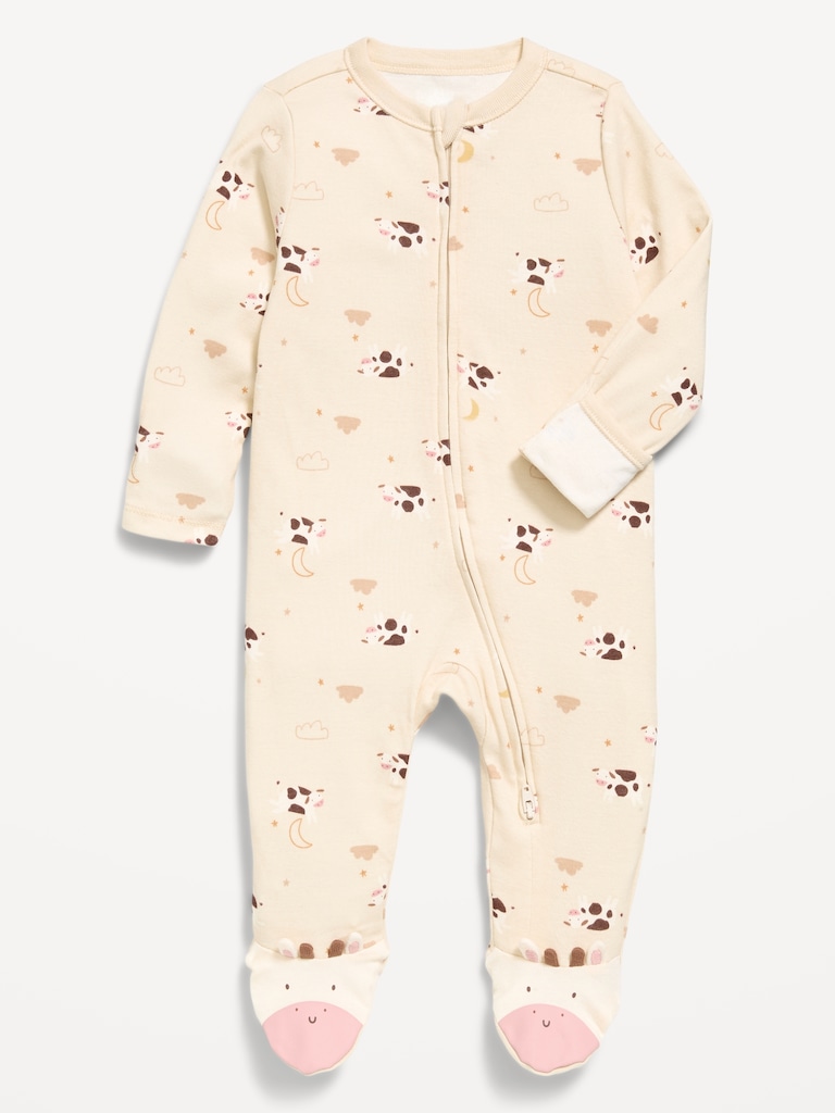 2-Way-Zip Sleep & Play Footed One-Piece for Baby