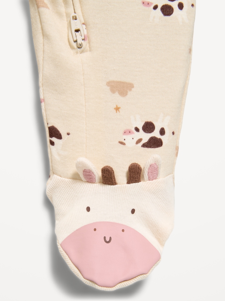 2-Way-Zip Sleep & Play Footed One-Piece for Baby