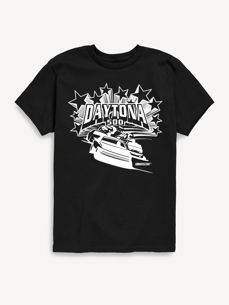 NASCAR Daytona 500 Stars And Stripes Short Sleeve T-Shirt For Kids