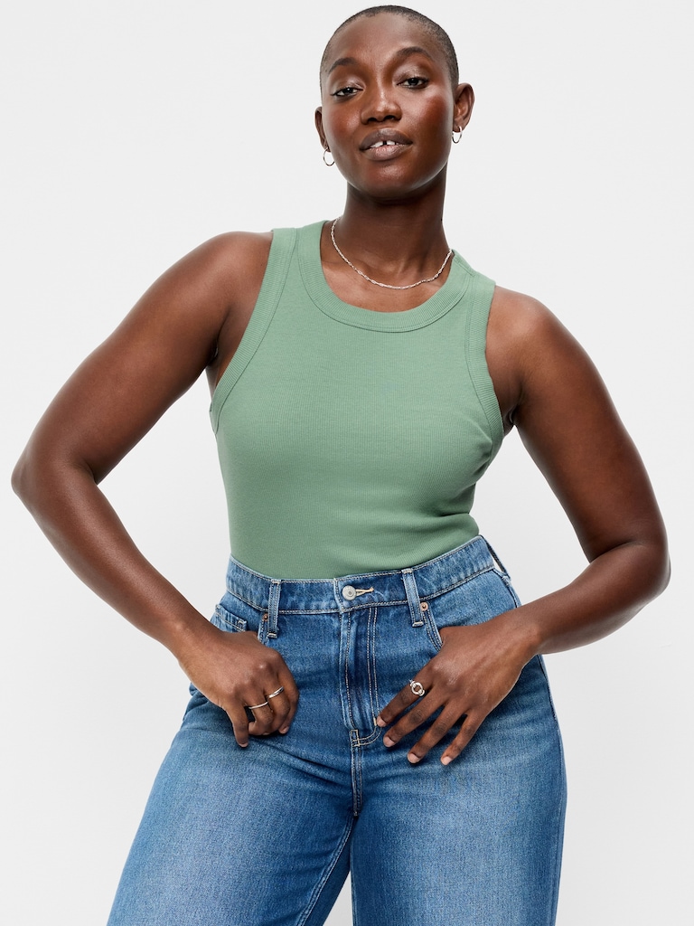 Camisole courte moulante