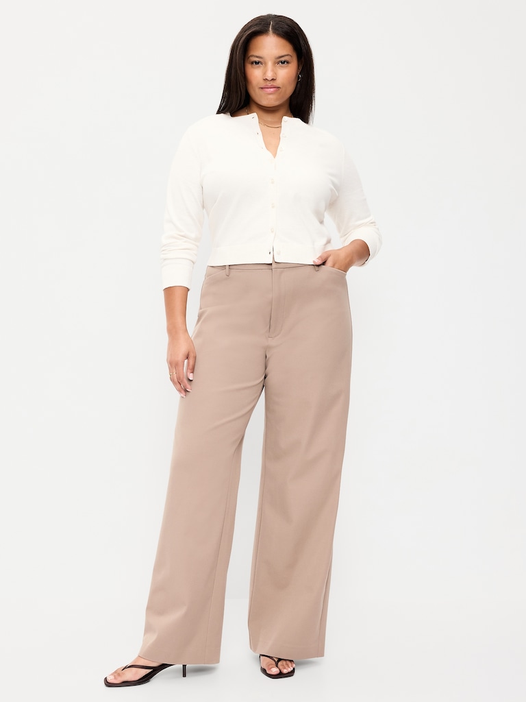 High-Waisted Pixie Super Wide-Leg Pants