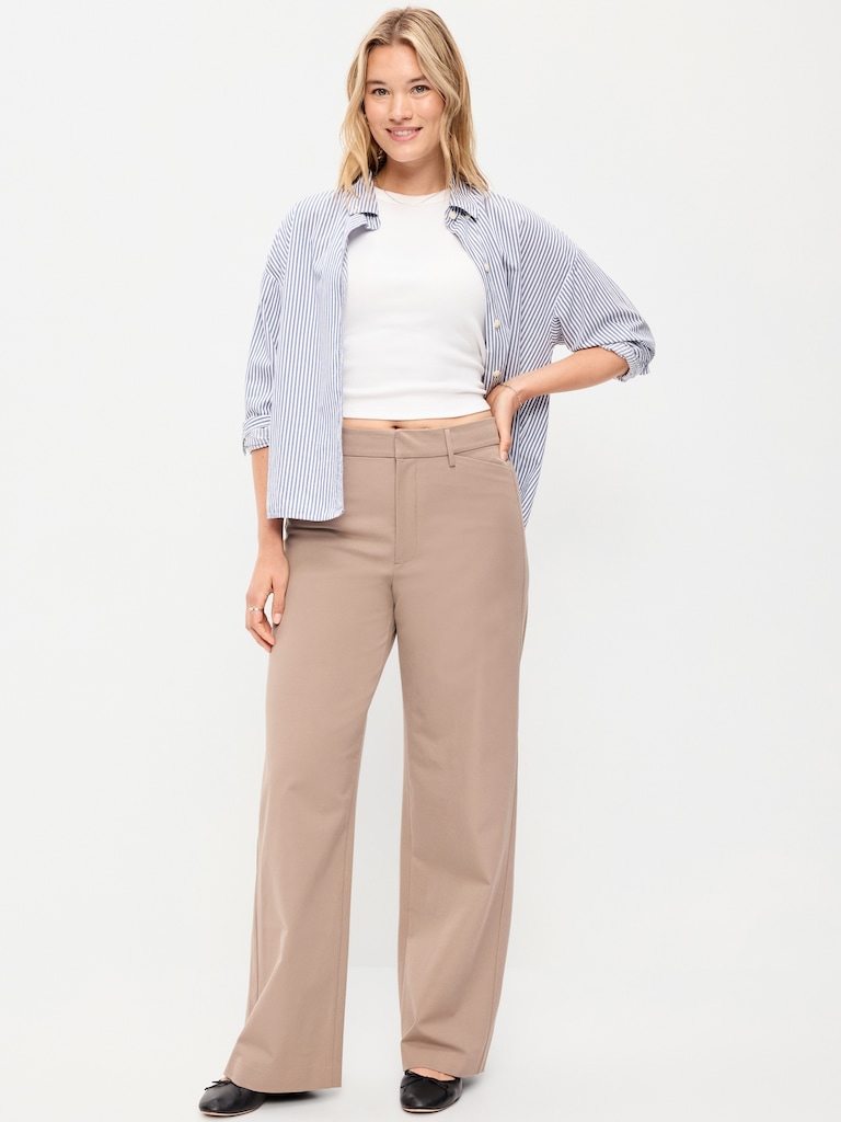 High-Waisted Pixie Super Wide-Leg Pants