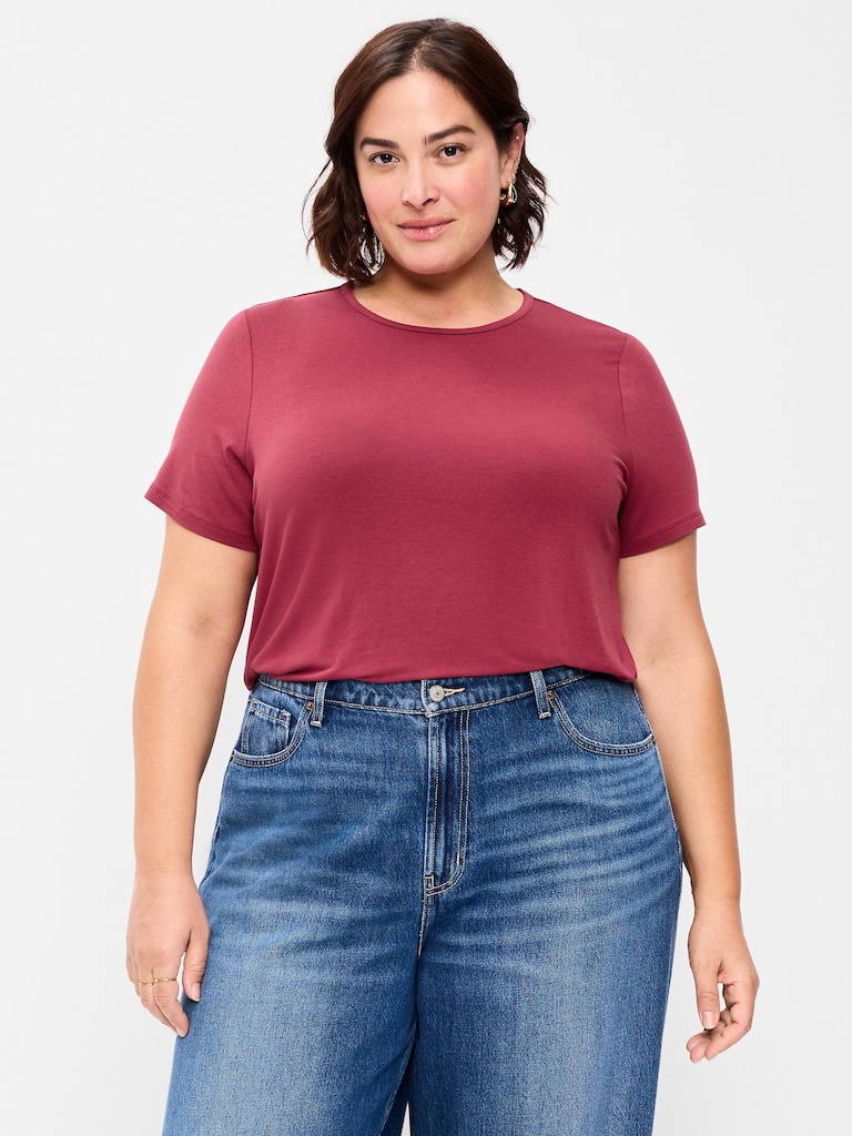 Luxe Crew-Neck T-Shirt