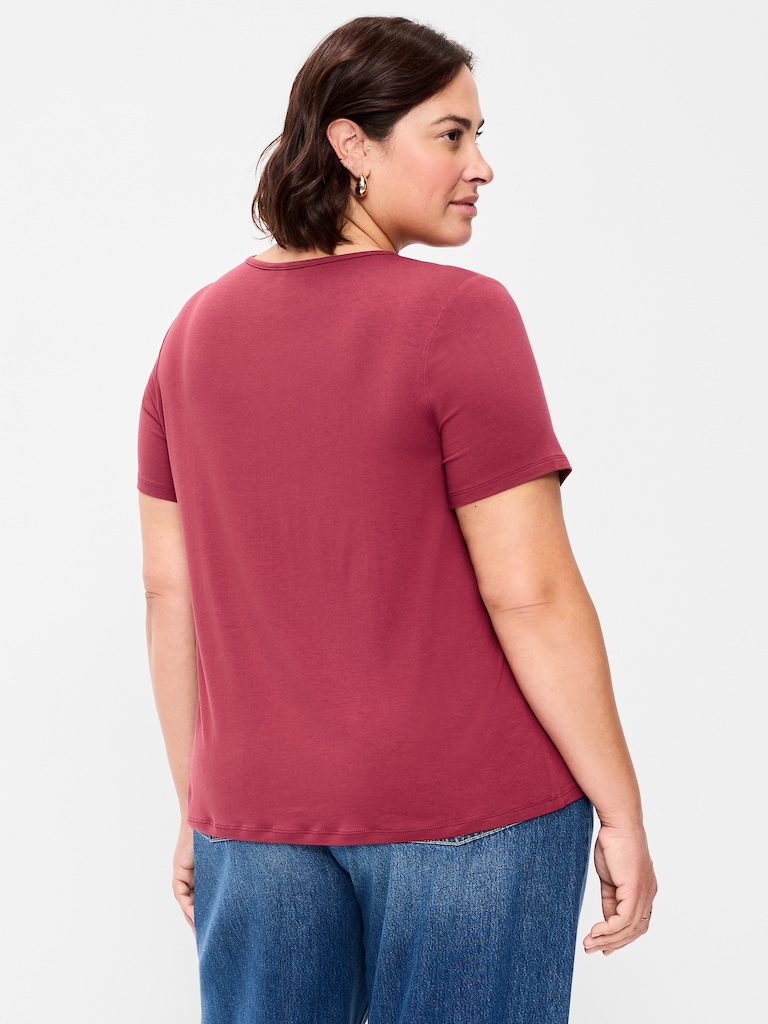 Luxe Crew-Neck T-Shirt