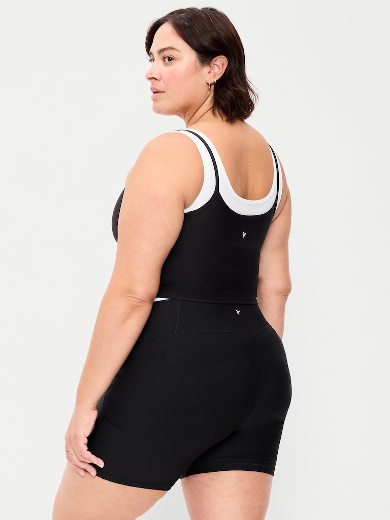 PowerSoft Layered Longline Bra