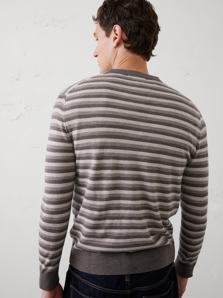 Merino Wool Crew-Neck Sweater