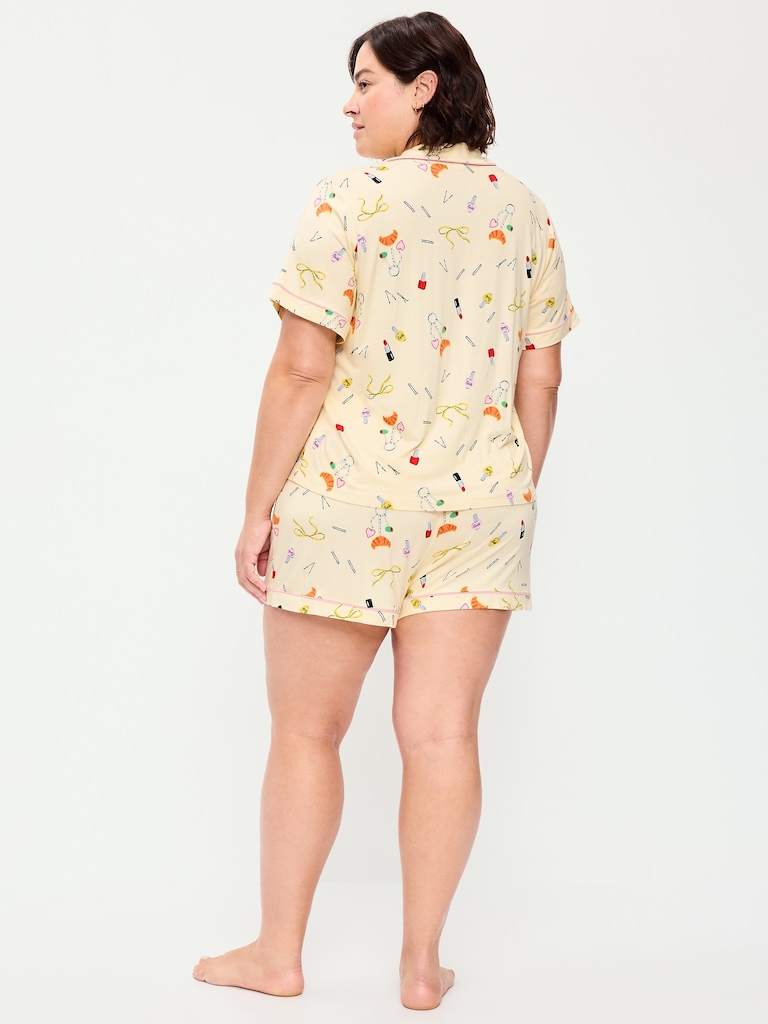 Sunday Sleep Knit Jersey Short Set