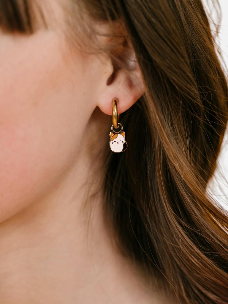 Pierced Co Squishmallows Cam Charms for Huggie Earrings