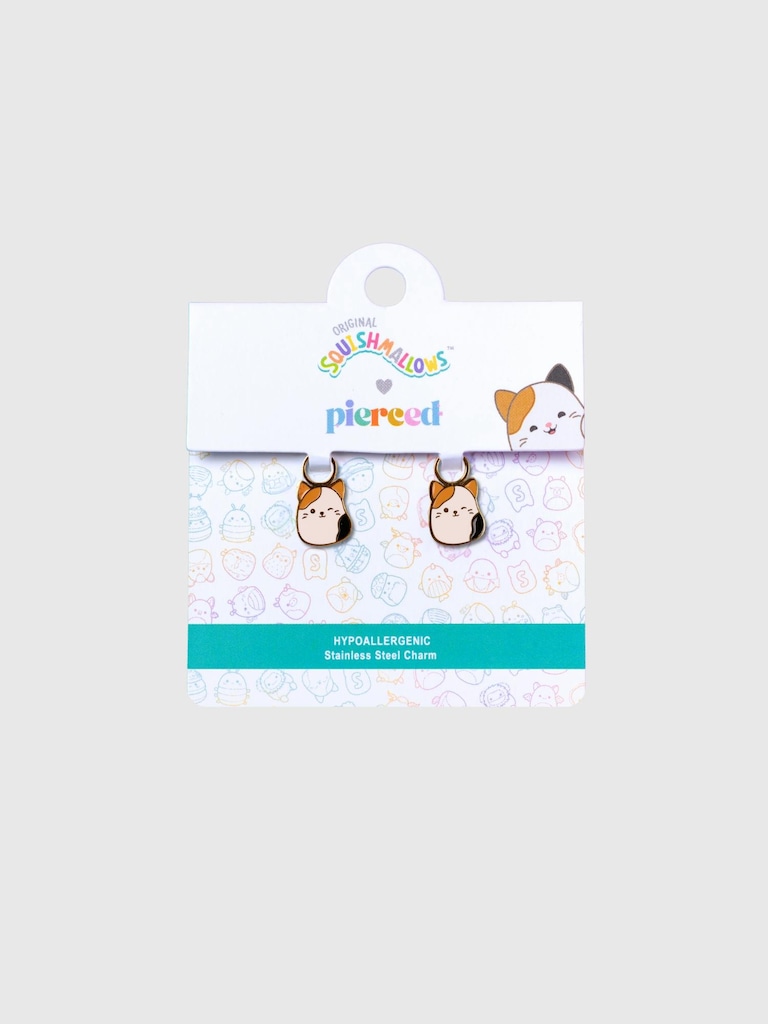 Pierced Co Squishmallows Cam Charms for Huggie Earrings