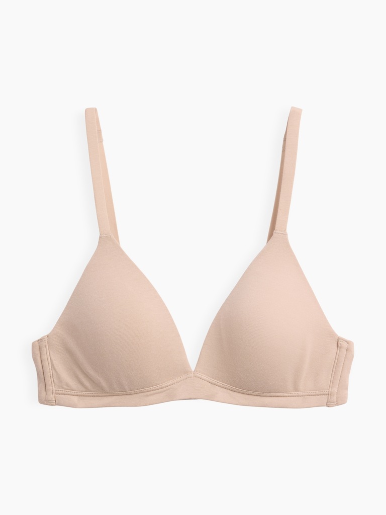 SoftMade Organic Stretch Cotton Triangle Bra