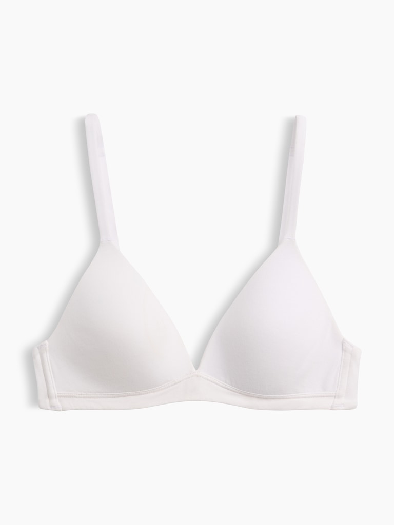 SoftMade Organic Stretch Cotton Triangle Bra