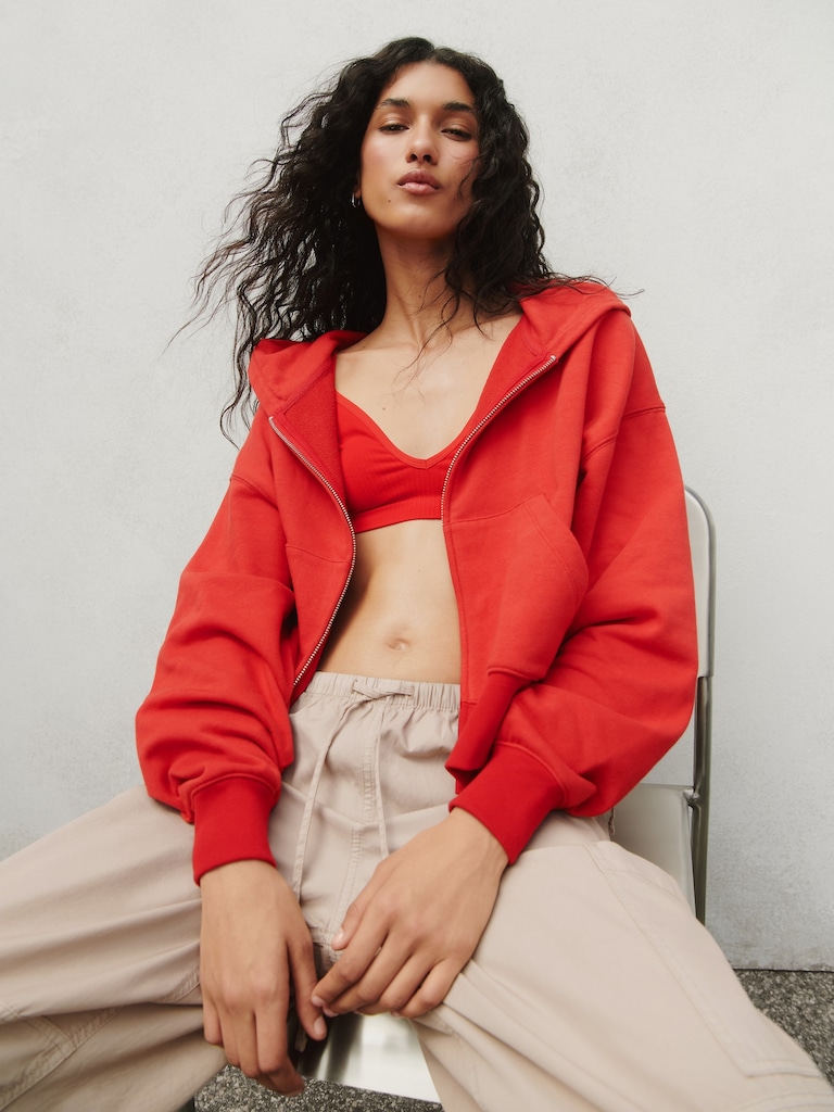 VintageSoft Terry Zip Hoodie