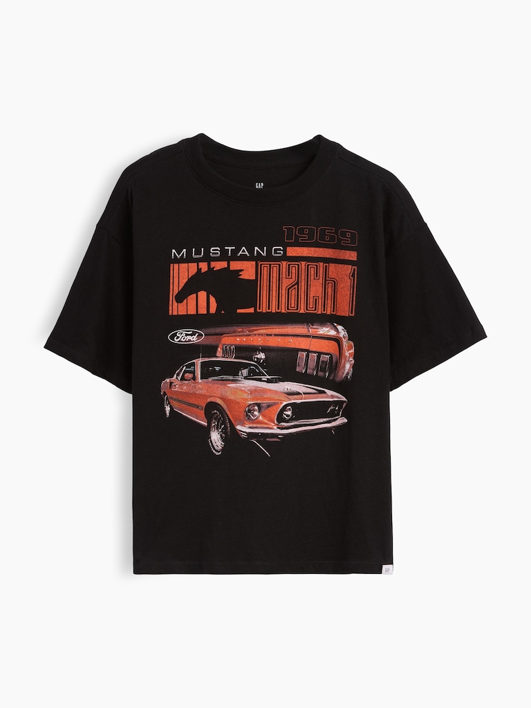 Kids Formula 1 Oversized Graphic T-Shirt