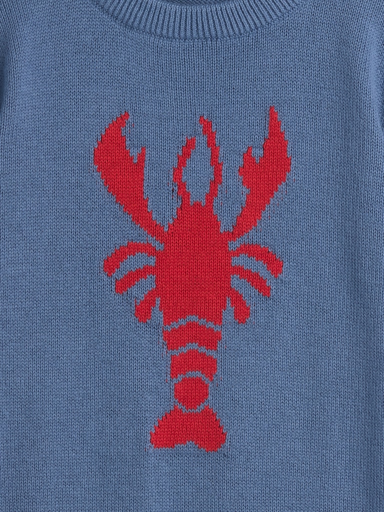 babyGap Lobster Intarsia Sweater