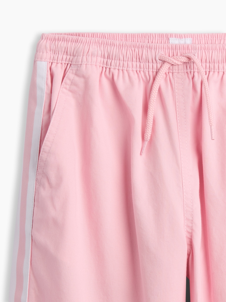 Kids Relaxed Pull-On Twill Track Pants