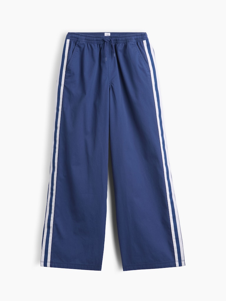 Kids Relaxed Pull-On Twill Track Pants