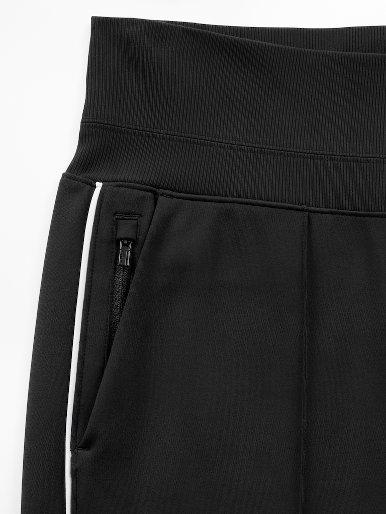 Venice High Rise Track Stripe Wide Leg Pant