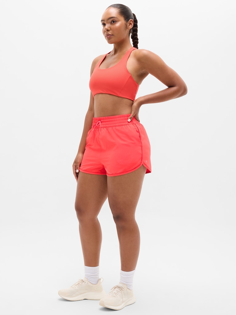Weekender High Rise Picot 3" Run Short