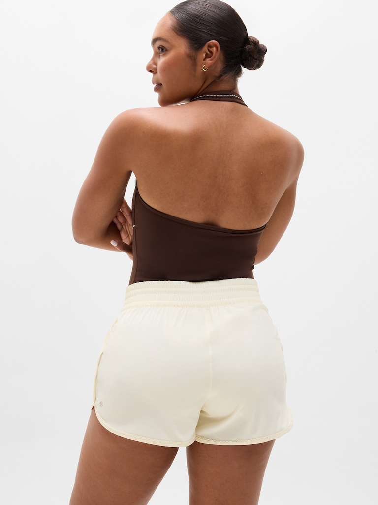 Weekender High Rise Picot 3" Run Short