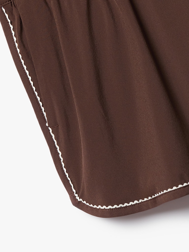 Weekender High Rise Picot 3" Run Short