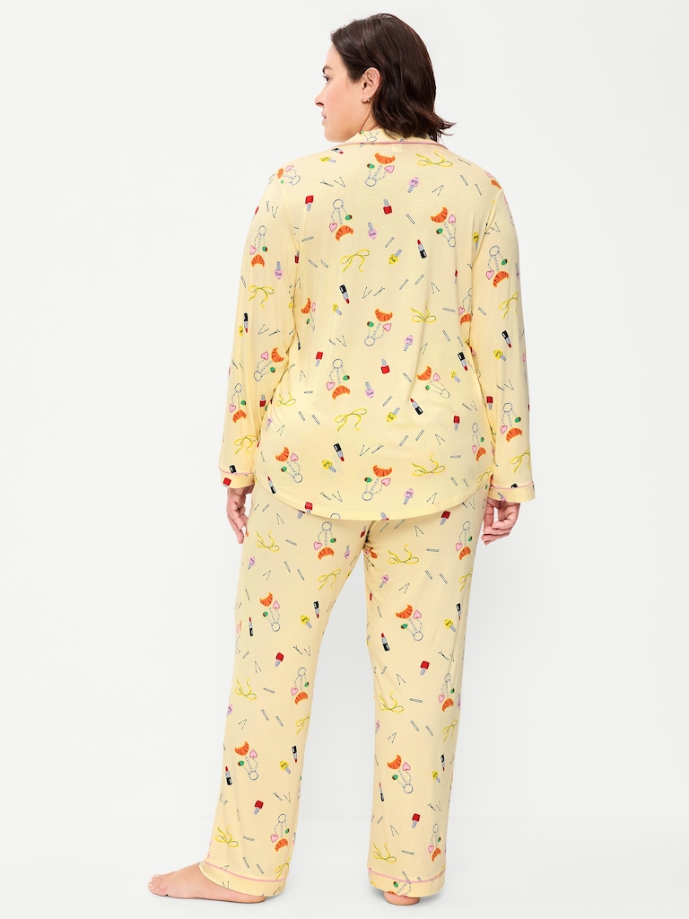 Sunday Sleep Knit Jersey Pant Set