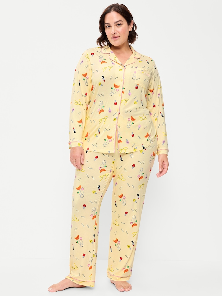 Sunday Sleep Knit Jersey Pant Set