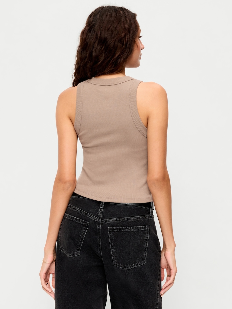 Snug Crop Tank Top