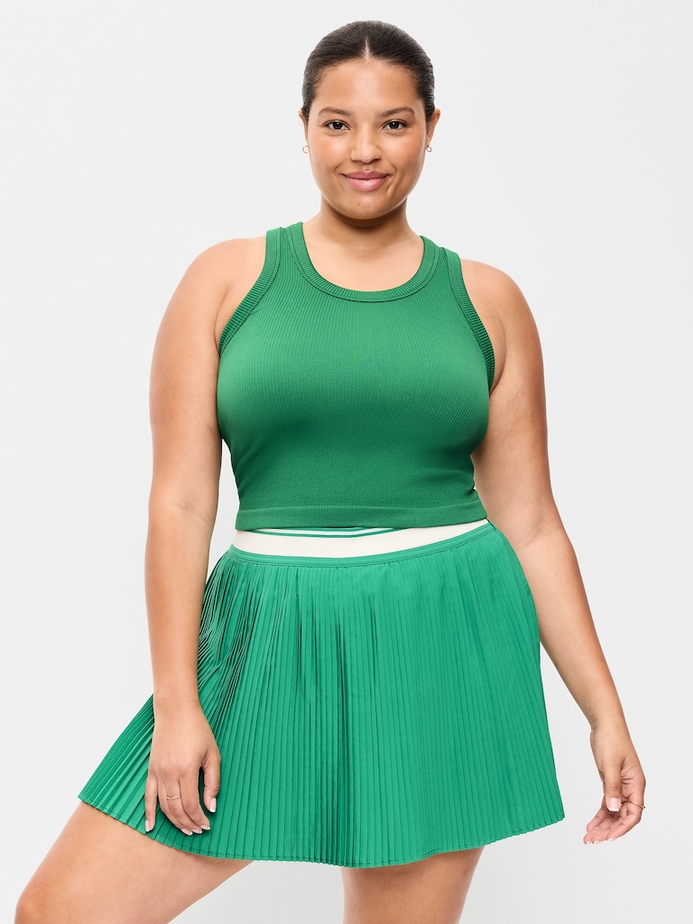 Exhale Seamless Fitted Rib Tank