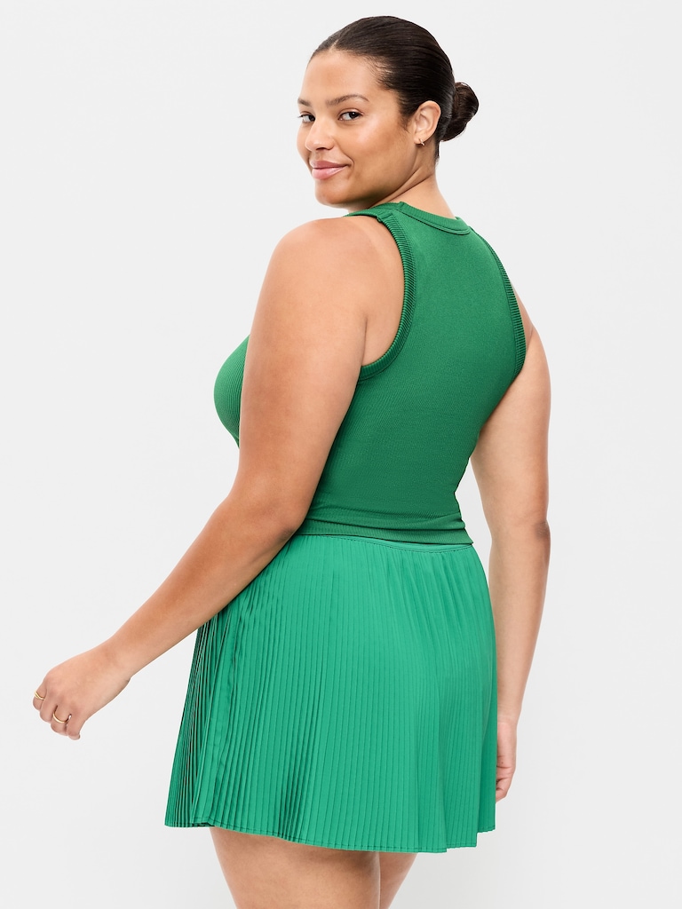 Exhale Seamless Fitted Rib Tank
