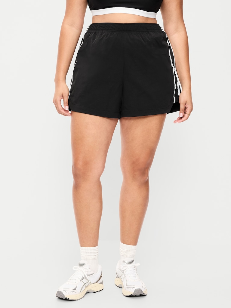 High-Waisted TrekTech Run Shorts