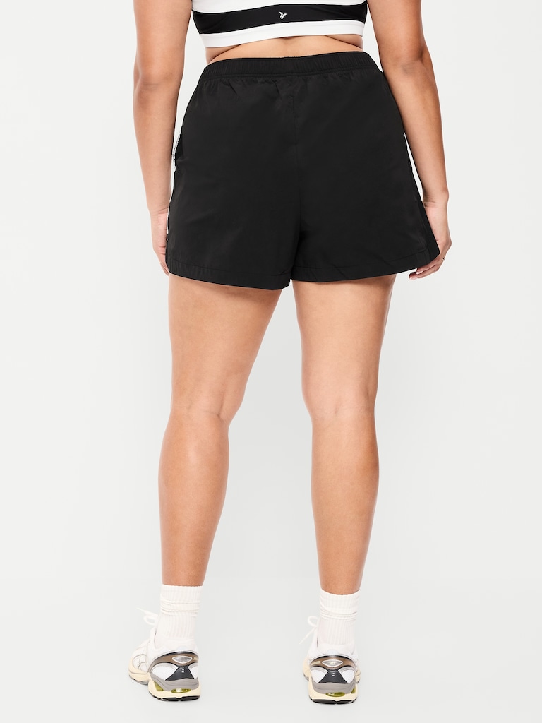 High-Waisted TrekTech Run Shorts