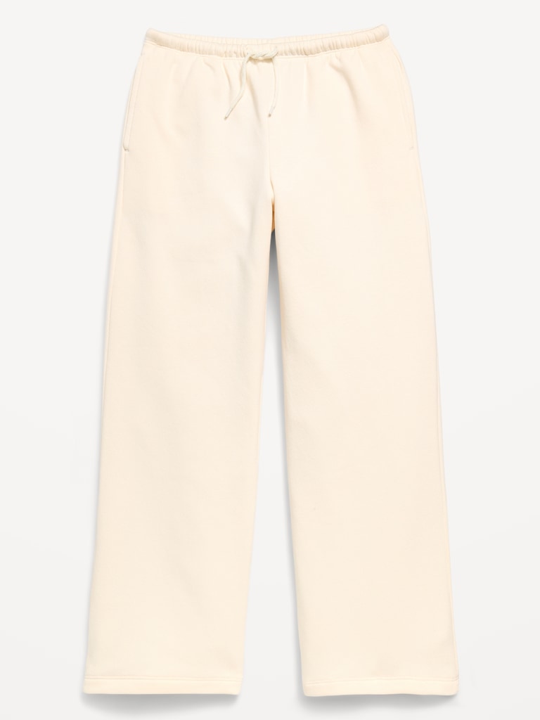 High-Waisted Graphic Wide-Leg Sweatpants for Girls
