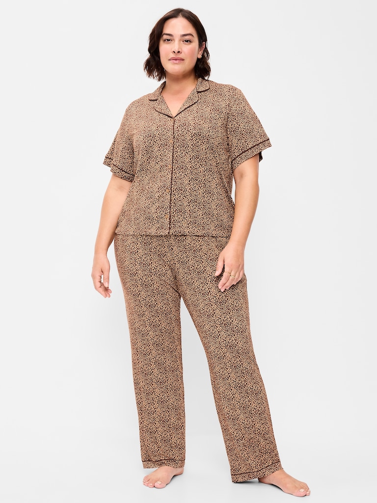 Sunday Sleep Knit Jersey Pant Set
