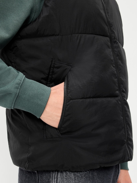 Frost-Free Water-Resistant Puffer Vest