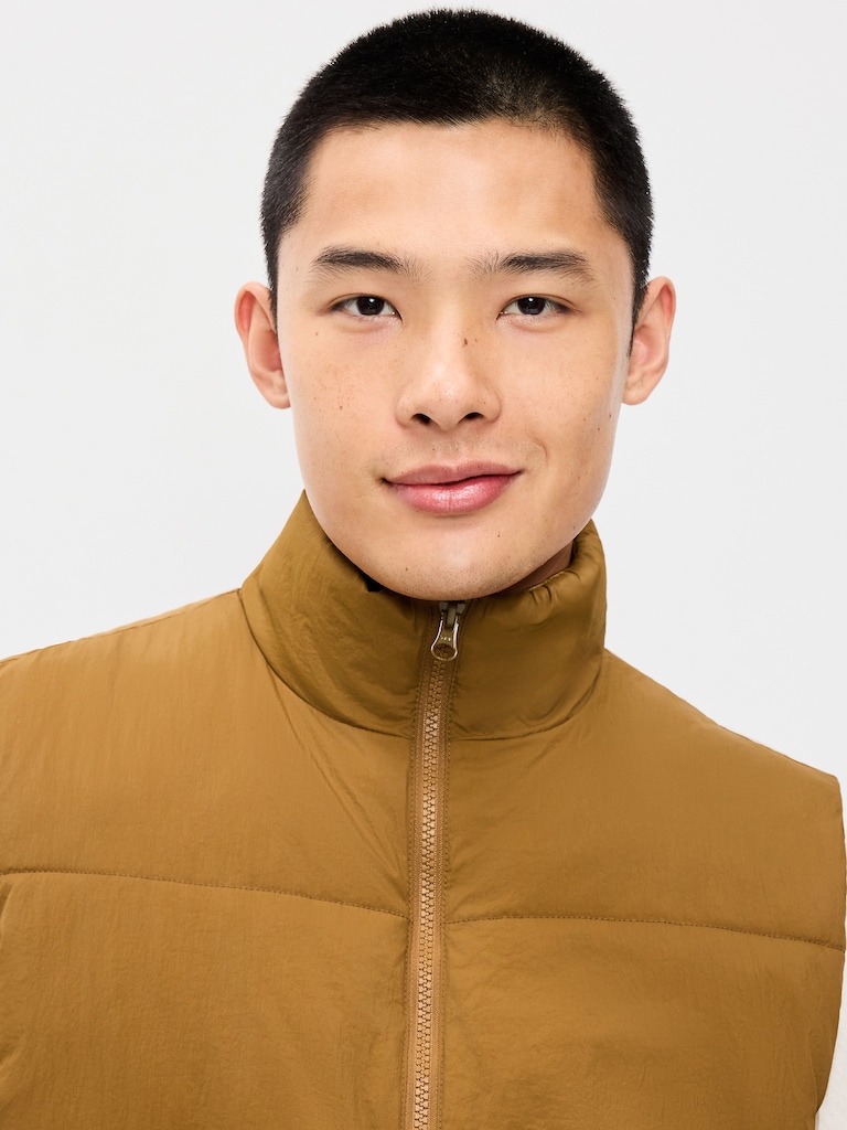 Frost-Free Water-Resistant Puffer Vest