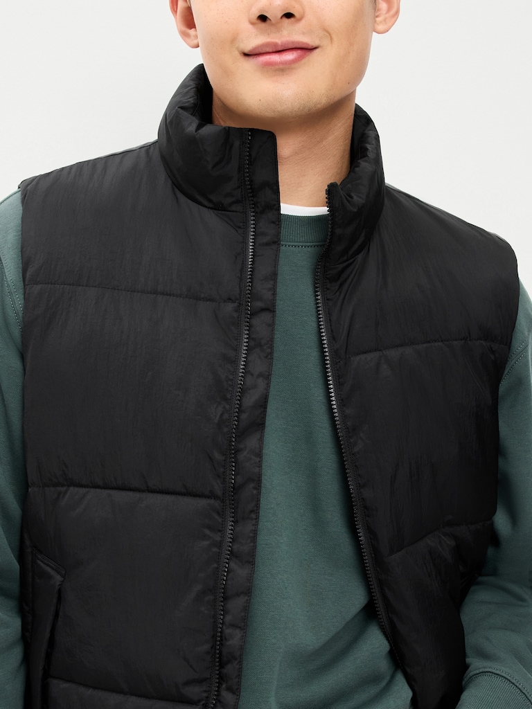 Frost-Free Water-Resistant Puffer Vest