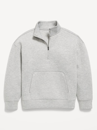 Bounce Fleece Oversized Quarter-Zip for Boys