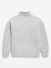 Bounce Fleece Oversized Quarter-Zip for Boys