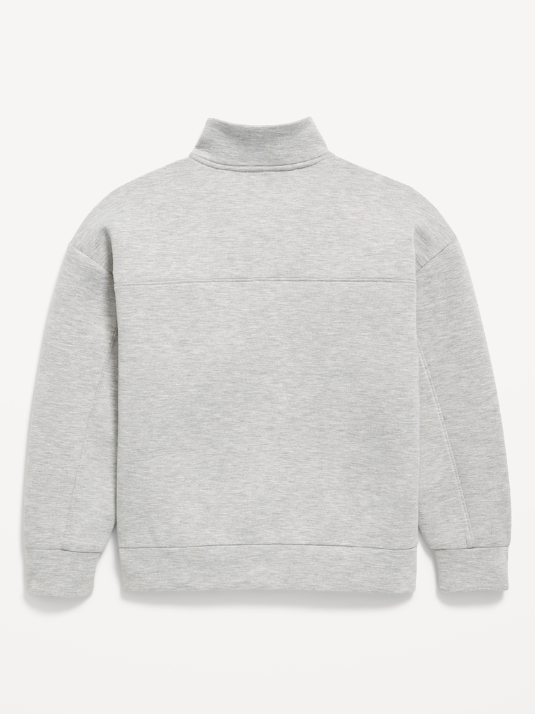 Bounce Fleece Oversized Quarter-Zip for Boys