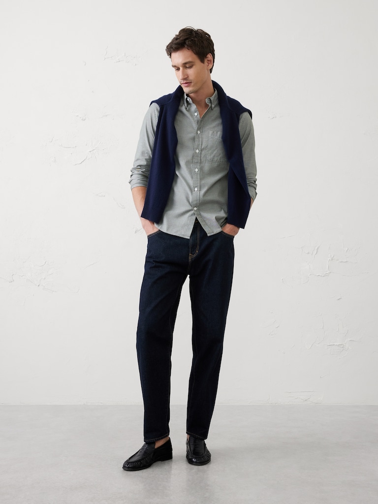 Slim-Fit Oxford Shirt