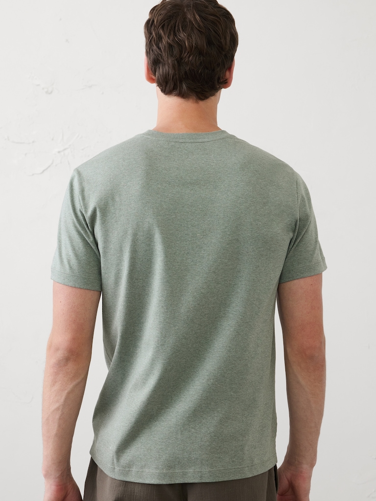 Luxe Touch Crew-Neck T-Shirt