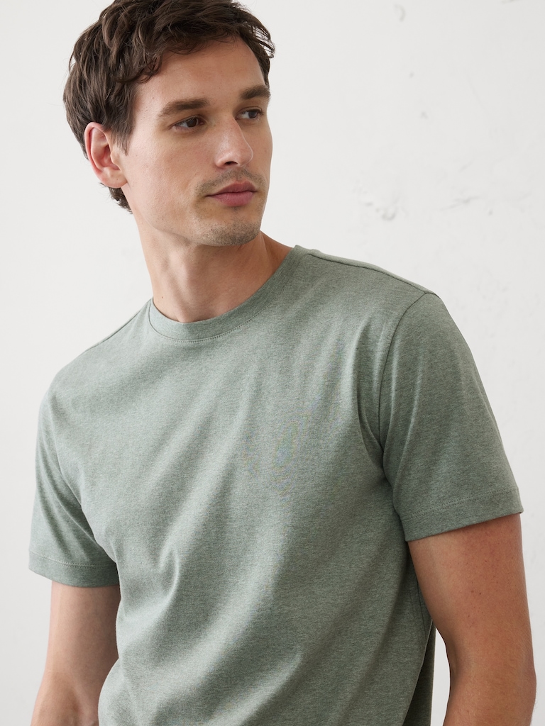 Luxe Touch Crew-Neck T-Shirt