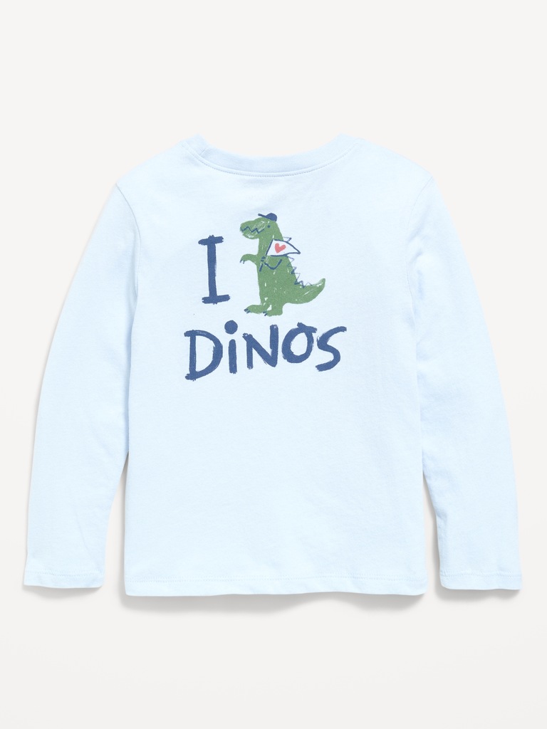 Long-Sleeve Graphic T-Shirt for Toddler Girls