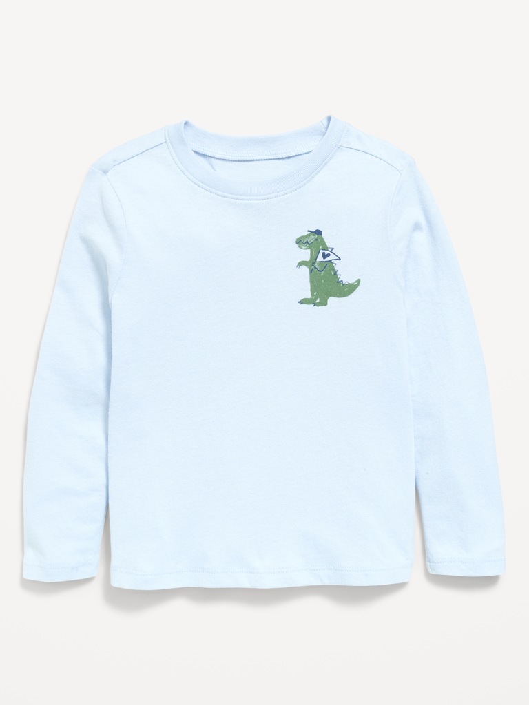 Long-Sleeve Graphic T-Shirt for Toddler Girls