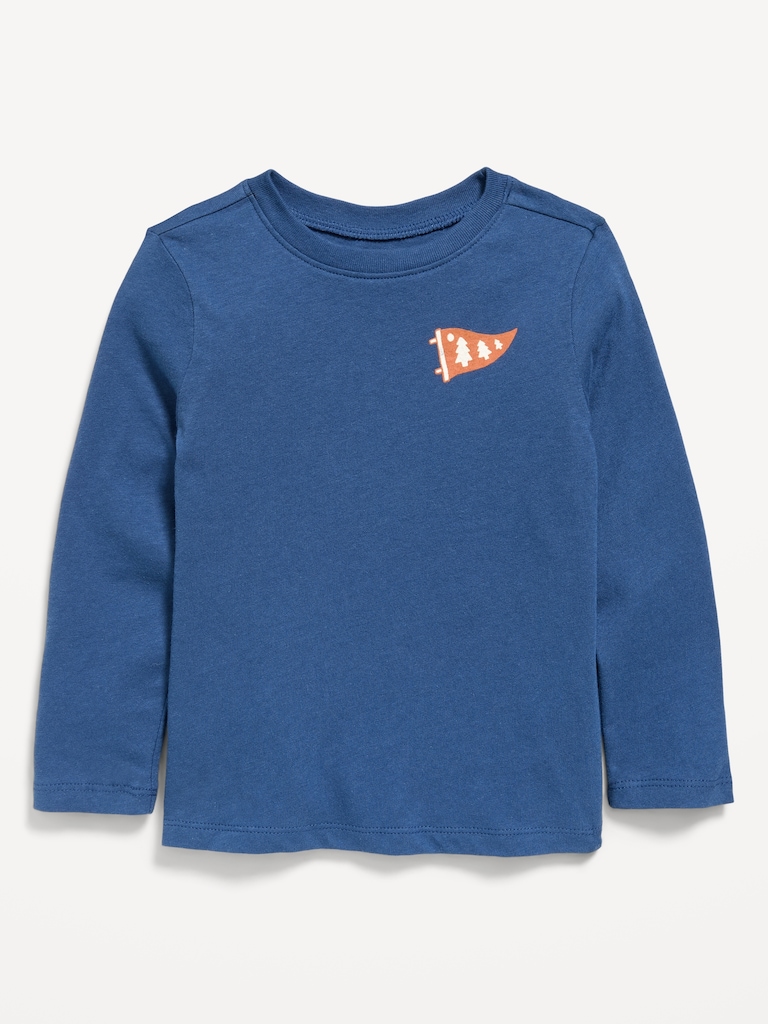 Long-Sleeve Graphic T-Shirt for Toddler Girls