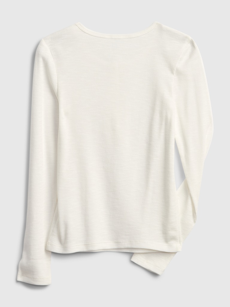 Kids Rib Henley