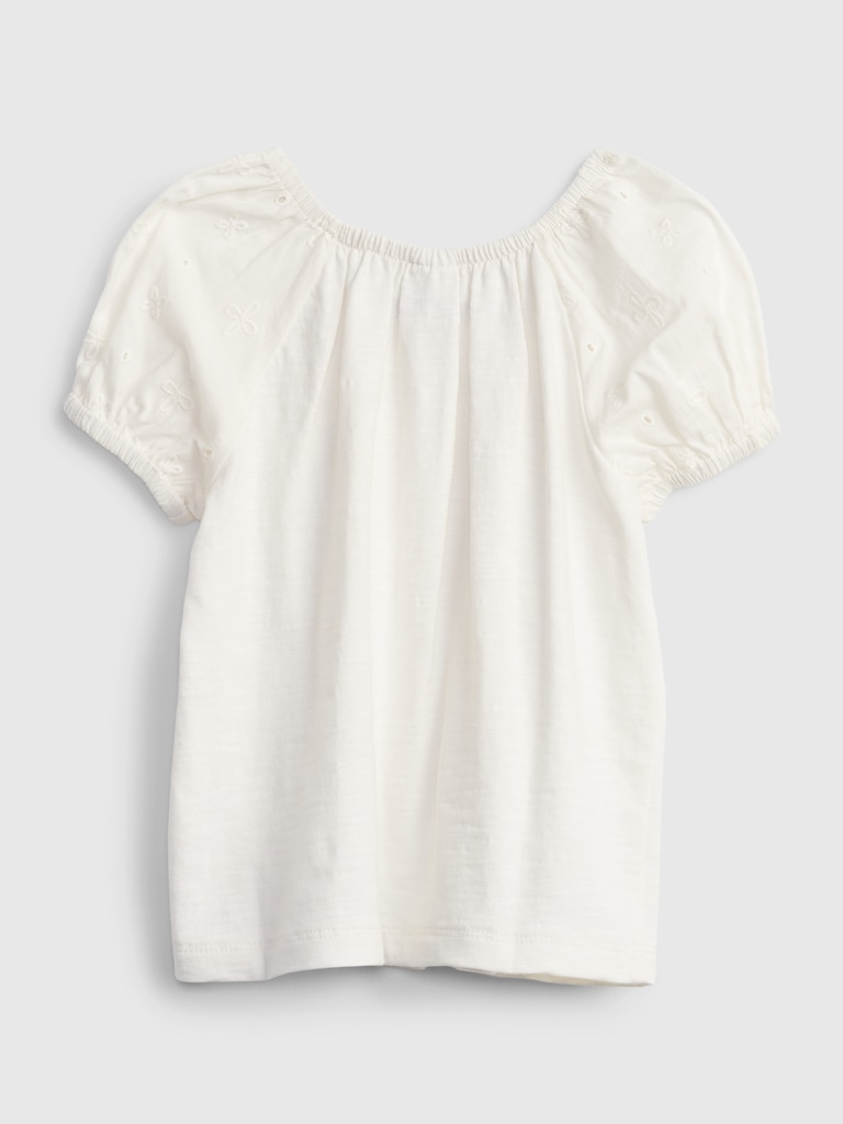 Toddler Puff-Sleeve Top
