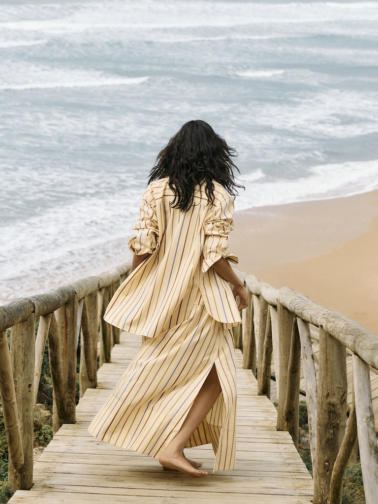 The Oversized Shirt in Cotton Poplin