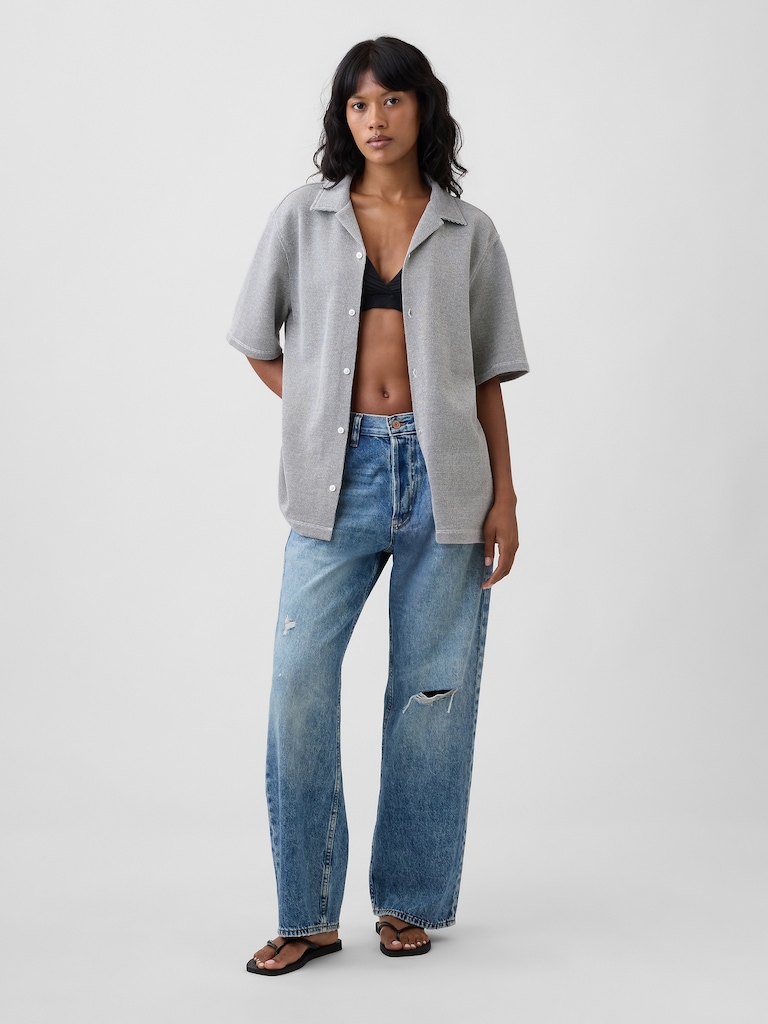 Adult French Terry Vacay Shirt in Standard Fit